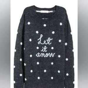 Holiday sweater - oversized knit